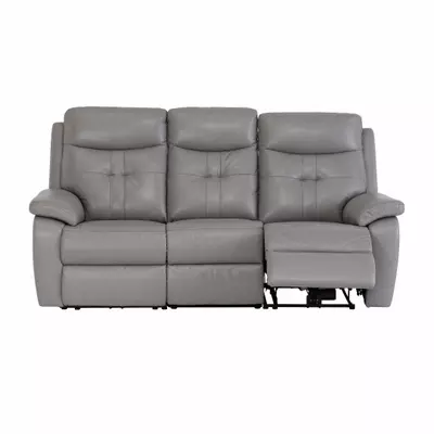 Verona Electric 3 Seater Sofa - Grey